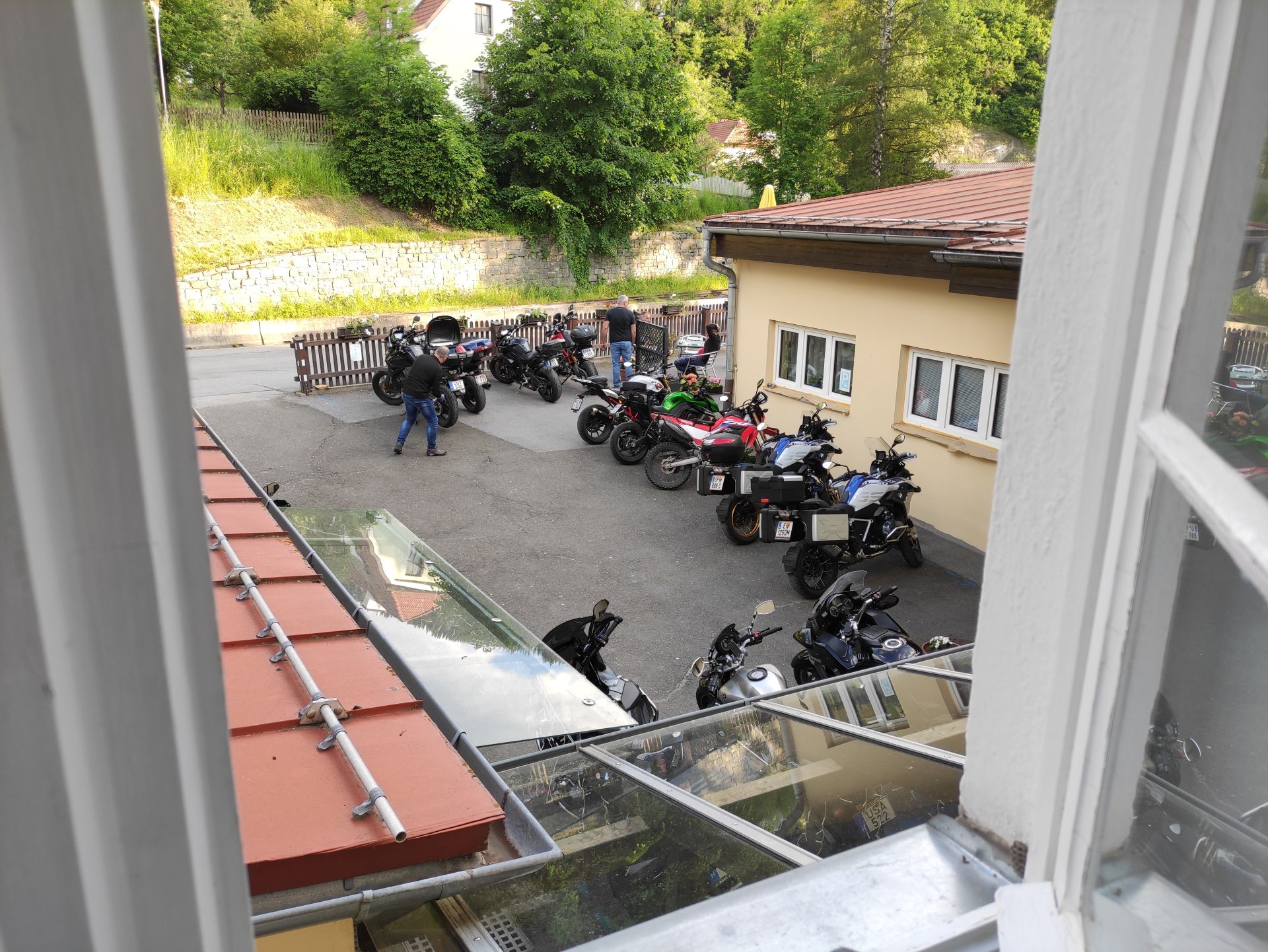 Hotelparkplatz